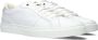 Guess Lage profiel leren sneakers met rubberen zool White Heren - Thumbnail 1