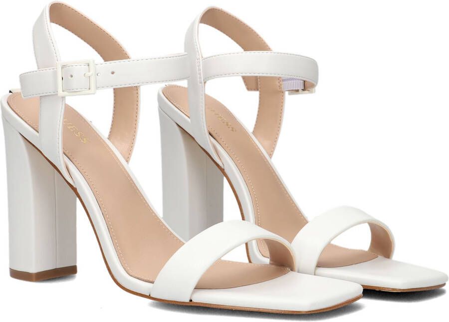 Guess Zomer Stap Platte Sandalen White Dames