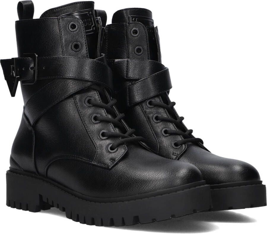 Guess Zwarte Olsy Veterboots Black Dames