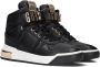 Guess Zwarte Hoge Sneakers van Synthetisch Leer voor Dames Black Dames - Thumbnail 1