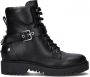 GUESS Ondina Veterboots Laarzen Met Veters Dames Zwart - Thumbnail 1