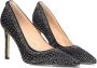 Guess Stunning Strass Stiletto Pumps Black Dames - Thumbnail 1