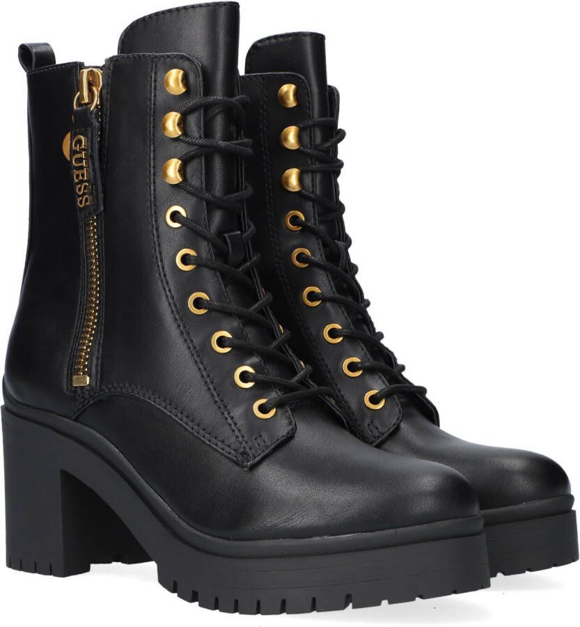 Guess Zwarte Veterboots Cabra