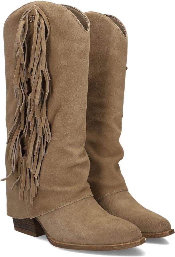 Haboob Joyce Laarzen Suède Dames Camel