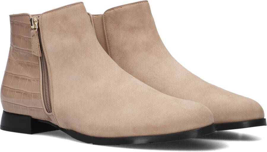 HASSIA Enkellaarsjes Dames Madeira Maat: 40 Materiaal: Suède Kleur: Beige