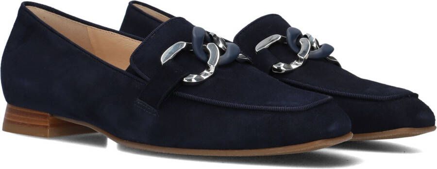 Hassi-A Hassia Instappers Dames Instapschoenen Damesschoenen Suède 300846 sue Blauw