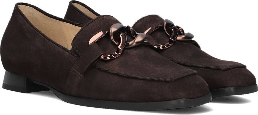 HASSIA Loafers Dames Napoli Maat: 41 5 Materiaal: Suède Kleur: Bruin