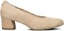 Hassi-A Hassia Florenz Pumps High Heels Schoenen Hoge Hak Dames Camel - Thumbnail 1