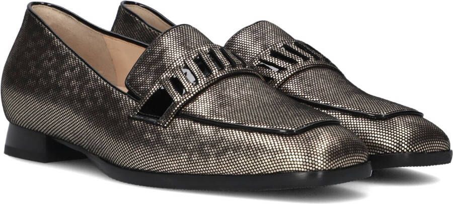 HASSIA Loafers Dames 300844 Maat: 38 Materiaal: Leer Kleur: Goud