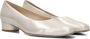 Hassi-A Hassia Dames Pumps Damesschoenen Leer Glitter Geen hoogte cm 302621 Zilver + - Thumbnail 1