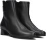 Hassi-A Hassia Siena Enkellaarsjes Enkelboots met rits Dames Zwart - Thumbnail 1