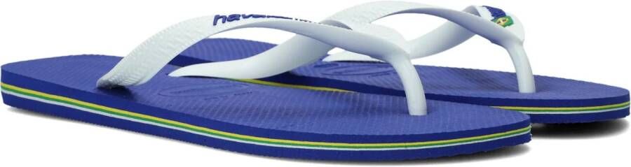 Havaianas Teenslippers Brasil Logo zomerschoen slippers poolslides met logo-opschrift