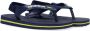 Havaianas Baby Brasil Logo II teenslippers met hielbandje blauw Meisjes Rubber 22 - Thumbnail 1