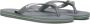 Havaianas Brasil Logo steel grey Grijs Rubber Teenslippers Unisex - Thumbnail 1