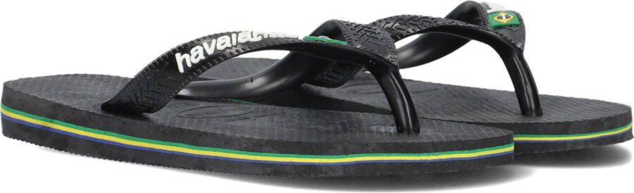 Havaianas Teenslippers Brasil Logo zomerschoen slippers poolslides met logo-opschrift