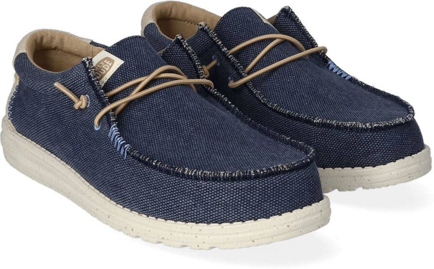 Hey Dude Comfortabele Reisloafers Blue Heren