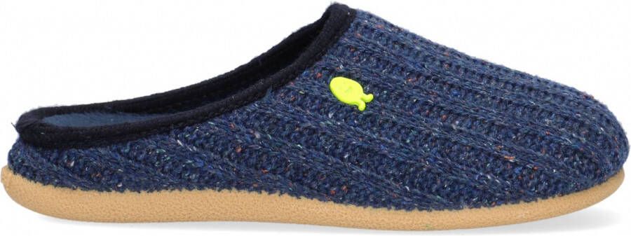 Hot Potatoes Comfy Leonding Junior Pantoffels Sloffen Jongens Blauw