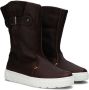 Gorpcore bruin Tinten Snow 3.0 Enkelboots Enkellaarsjes Dames Bruin - Thumbnail 1