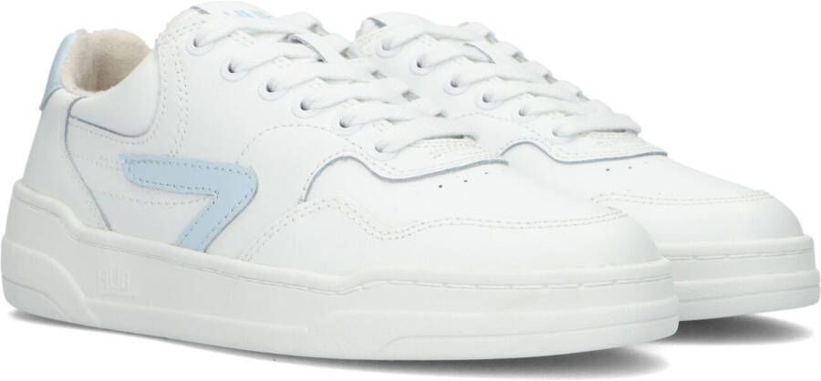 Hub Retro Sneaker Court-z Lage sneakers Leren Sneaker Dames Wit