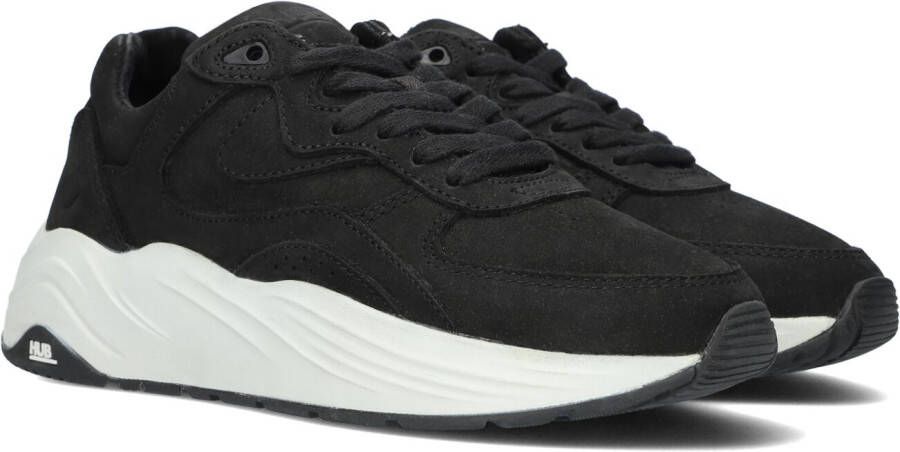 HUB Zwarte Lage Sneakers Eclipse