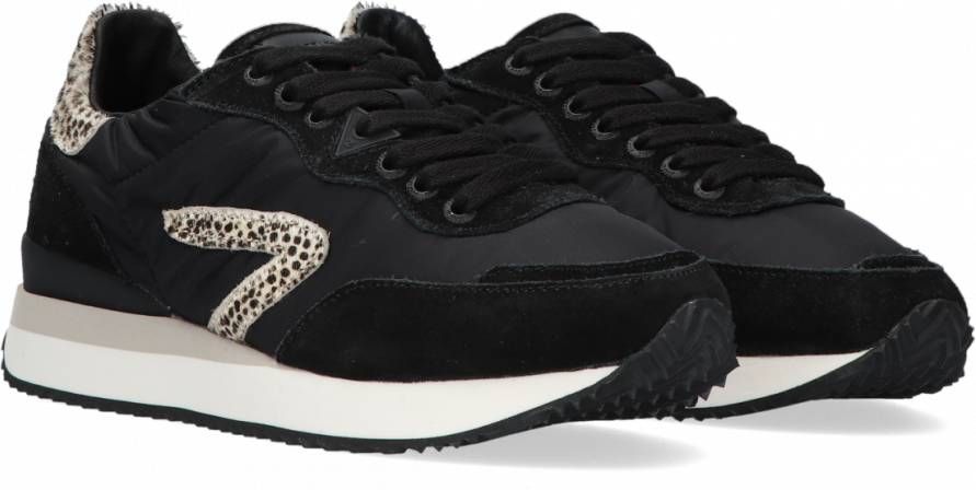 Lage zwarte sneakers online dames