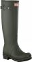 Hunter Boots Women's Original Tall Rubberlaarzen olijfgroen - Thumbnail 1