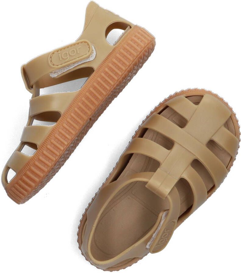 Igor NICO MeisjesSandalenKindersandalen Taupe