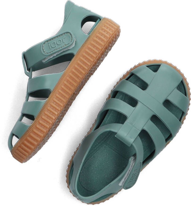 Igor Nico Caramelo Sandalen Jongens Kids Groen