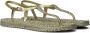 ILSE JACOBSEN Slippers Dames Cheerful10g Maat: 39 Materiaal: Rubber Kleur: Goud - Thumbnail 1