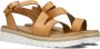 Inuovo Bruine Leren Sandalen Stijlvol Comfortabel Brown Dames - Thumbnail 1