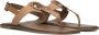 Inuovo Bruine Leren Sandalen Stijlvol Comfortabel Brown Dames - Thumbnail 1