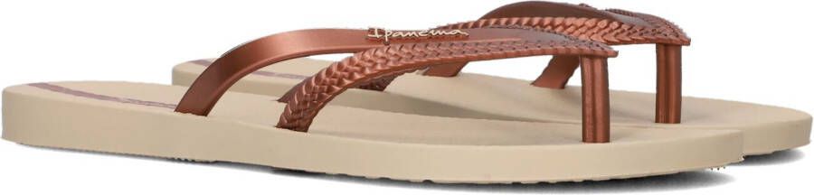 Ipanema Bossa Dames Slippers Beige Copper