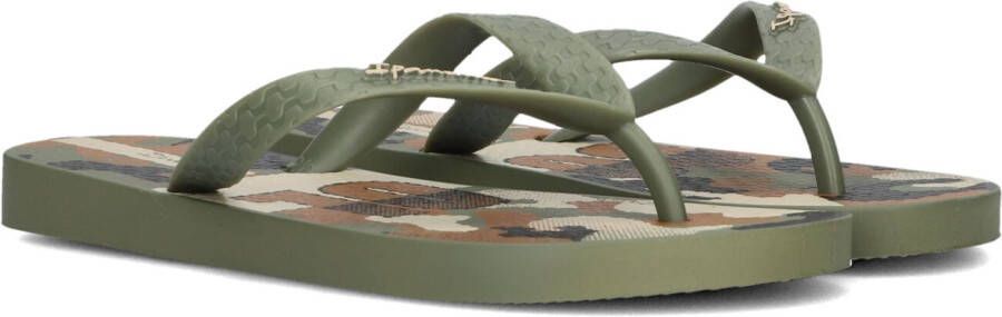 Ipanema Temas Kids Unisex Junior Slippers Green Brown