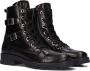 Jochie & Freaks Jochie Bindy xs 23786 208 BlackPatent Meisjes Veterboot Zwart - Thumbnail 1