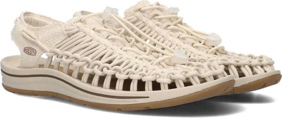 KEEN Instappers Dames Uneek W Maat: 39 Materiaal: Canvas Kleur: Beige