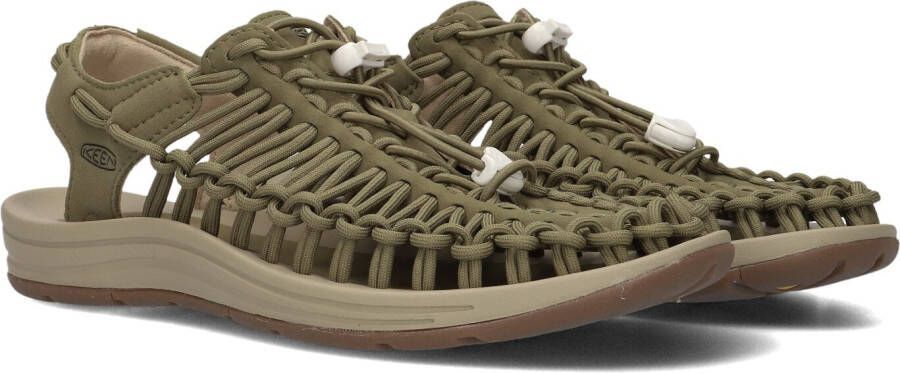 KEEN Instappers Dames Uneek W Maat: 39 Materiaal: Canvas Kleur: Groen