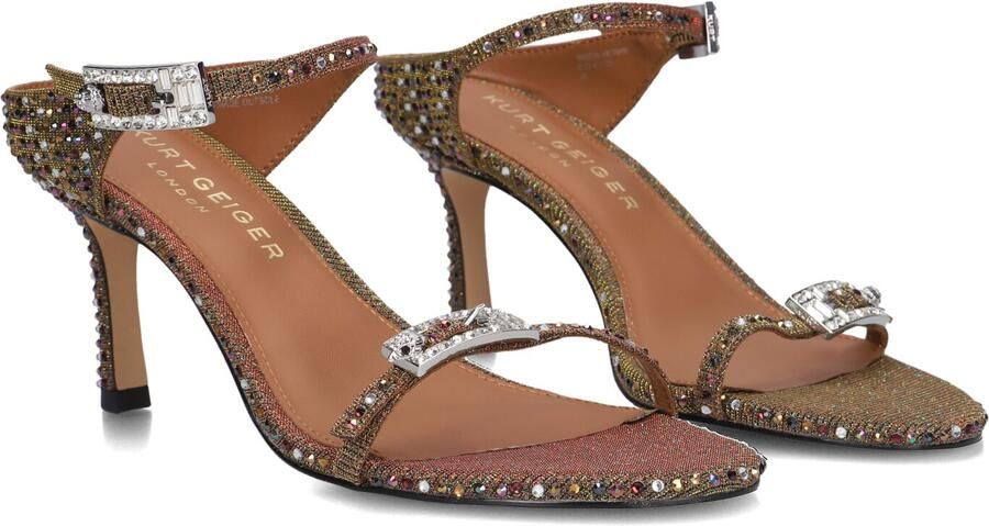 Kurt Geiger London Sandalen met hakken Sandalias De Fiesta Mujer Modèle Strass Double Buckle Sd