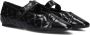 Kurt Geiger Zwarte Orbit Ballerina's Black Dames - Thumbnail 1