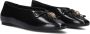 Kurt Geiger Elegante Ballerina's met Ponche Detail Black Dames - Thumbnail 1