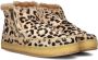 LAIDBACKLONDON Vachtlaarzen Dames Setsu Low Crochet Leopard Maat: 37 Materiaal: Ponyhair Kleur: Beige - Thumbnail 1