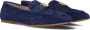 LAUREN RALPH LAUREN Instappers Dames Averi Iii Flats Loafer Maat: 42 Materiaal: Suède Kleur: Blauw - Thumbnail 1