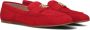 LAUREN RALPH LAUREN Pumps Dames Averi Iii Flats Loafer Maat: 41 Materiaal: Suède Kleur: Rood - Thumbnail 1