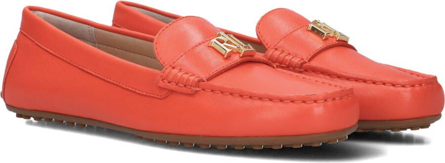 LAUREN RALPH LAUREN Mocassins Dames Barnsbury Flats Driver Maat: 36 Materiaal: Leer Kleur: Wit