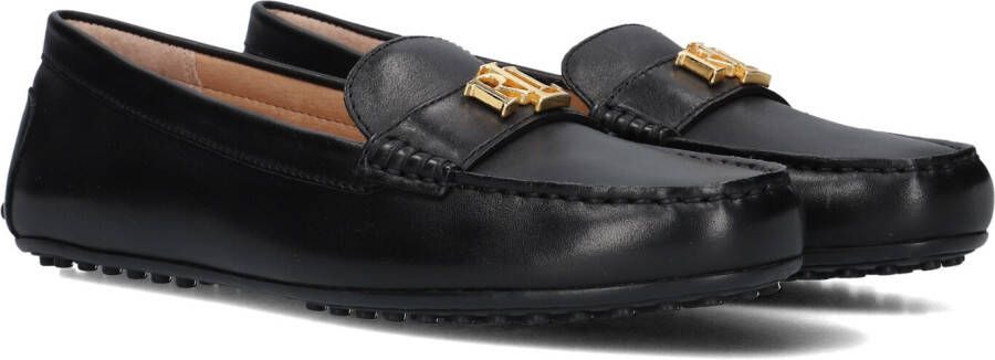 LAUREN RALPH LAUREN Mocassins Dames Barnsbury Flats Driver Maat: 37 Materiaal: Leer Kleur: Zwart