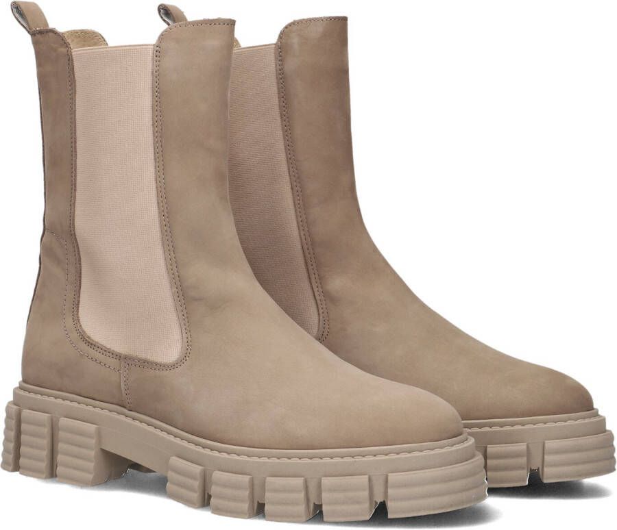 LINA LOCCHI Enkellaarsjes Dames L1197 Maat: 39 Materiaal: Nubuck Kleur: Beige