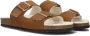 LINA LOCCHI Slippers Dames L1368 Maat: 41 Materiaal: Suède Kleur: Cognac - Thumbnail 1