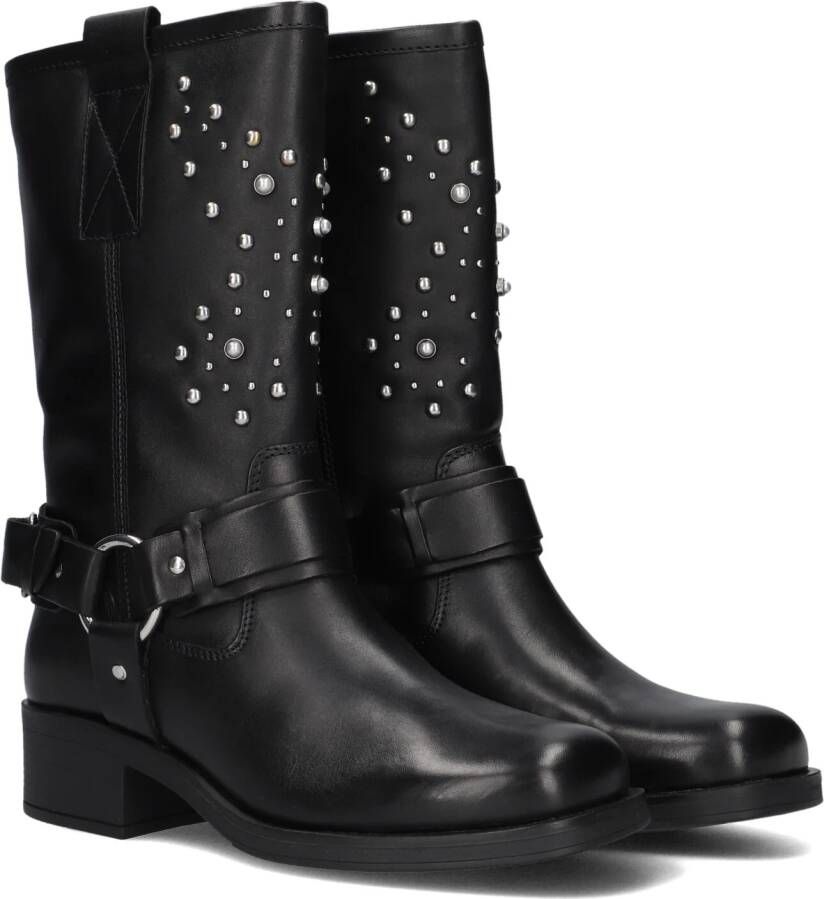 LINA LOCCHI Biker Boots Dames Modular-35 Maat: 40 Materiaal: Leer Kleur: Zwart