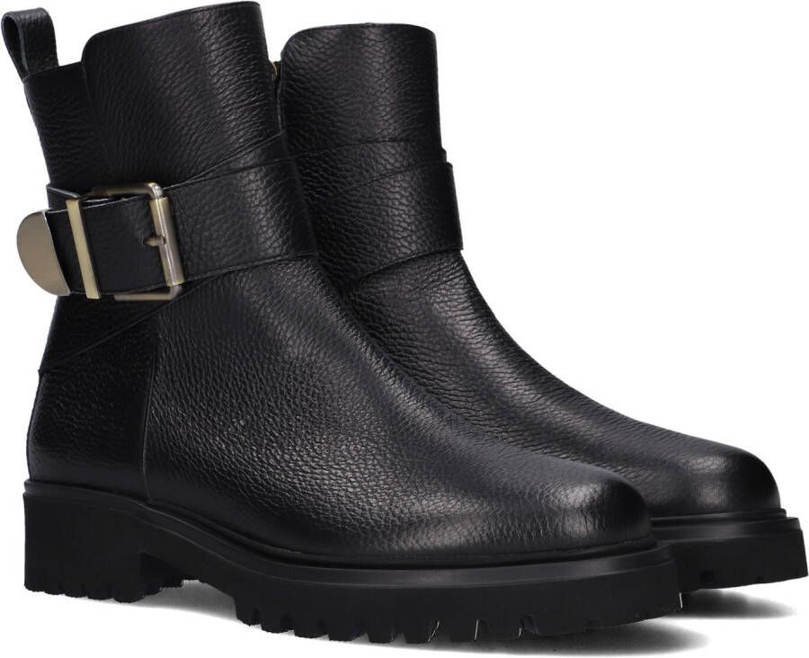 LINA LOCCHI Enkelboots Dames V67 Maat: 36 Materiaal: Leer Kleur: Zwart