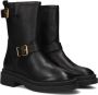 LINA LOCCHI Biker Boots Dames L1316 Maat: 42 Materiaal: Leer Kleur: Zwart - Thumbnail 1