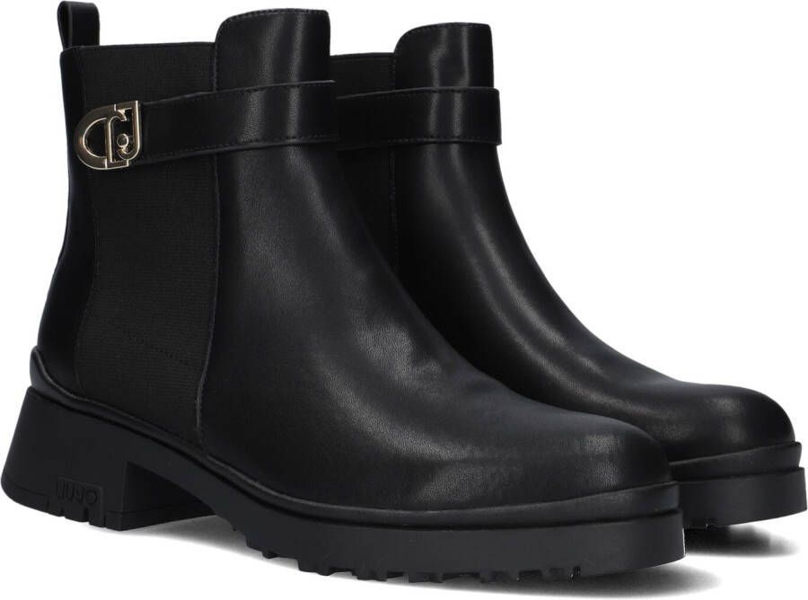 LIU JO Chelsea Boots Dames New Nancy 60 Maat: 38 Materiaal: Leer Kleur: Zwart